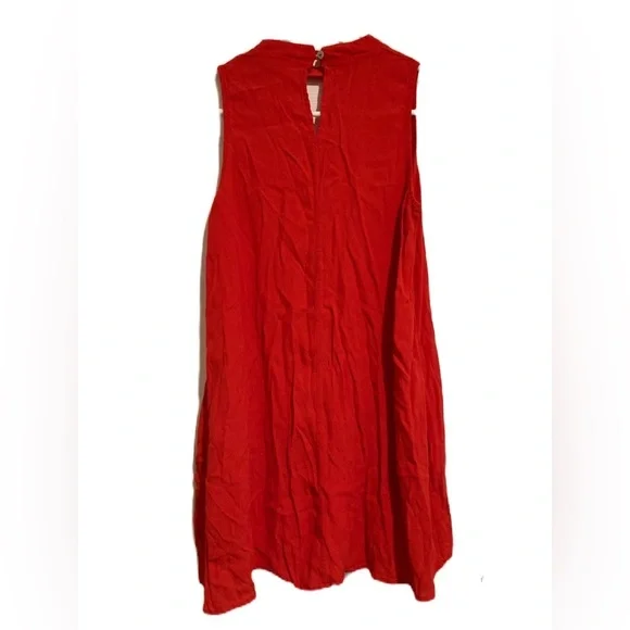 Women’s Mini Dress Red Sz Medium - Picture 2 of 8